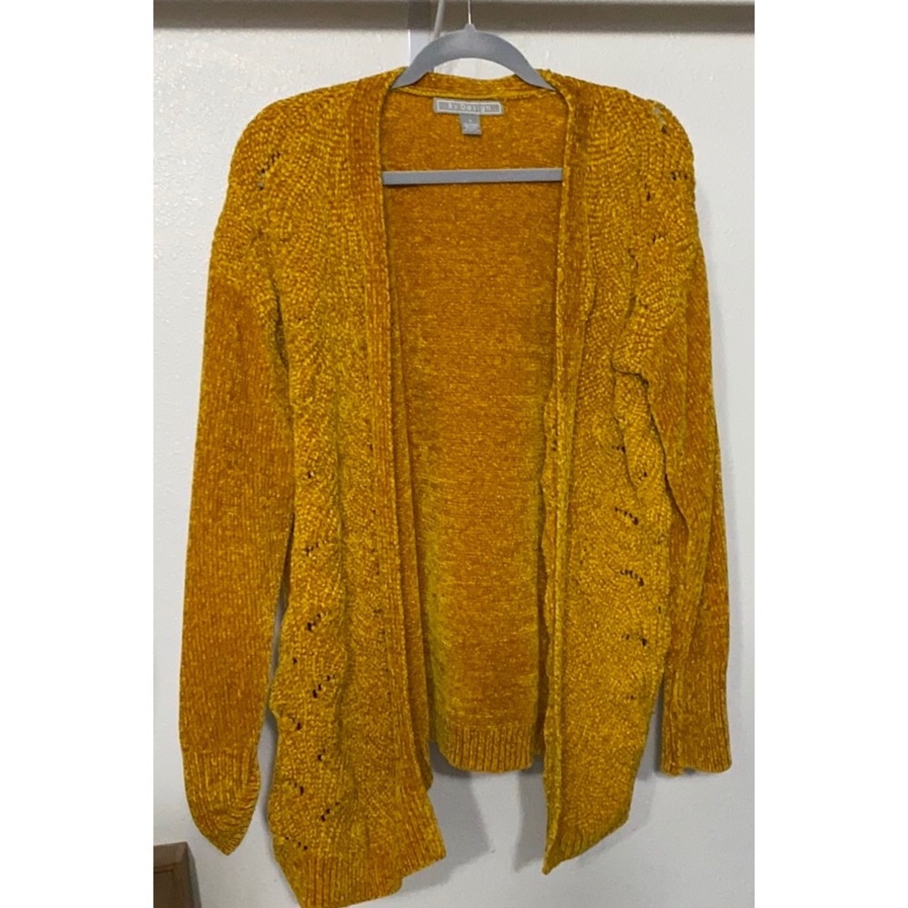 Mustard Colored cardigan